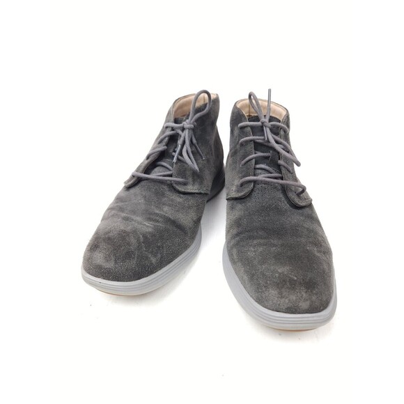 Cole Haan Grand.OS Tour Mens Size 9 M Gray Suede Chukka Ankle Boots C26184 main image 11